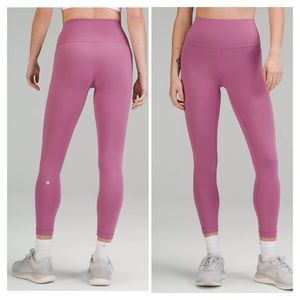 lululemon athletica Mauve/Pink High-Rise Leggings NWOT